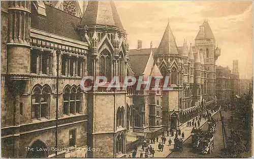 Cartes postales London the law courts