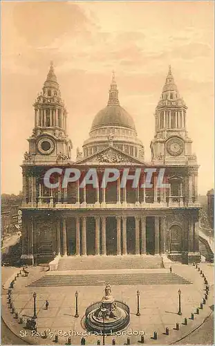 Cartes postales London st paul cathedral