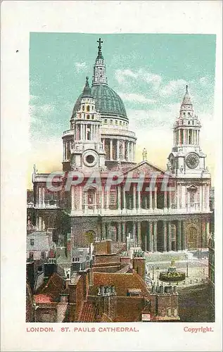 Cartes postales London st pauls cathedral