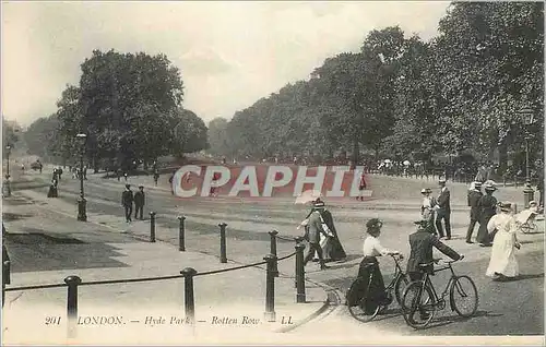 Cartes postales London hyde park rotten row