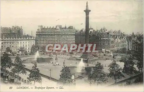 Cartes postales London trafalgar square