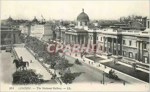 Cartes postales London the national gallery