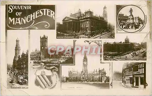 Cartes postales Souvenir of manchester