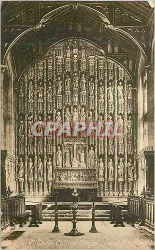 Cartes postales Oxford all souls college chapel