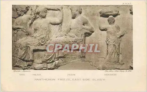 Cartes postales Zeus parthenon frieze south side slabs V