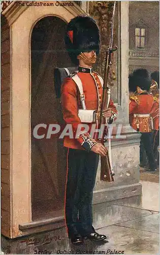 Cartes postales The coldstream guards Militaria