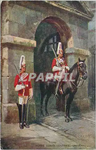 Ansichtskarte AK Horse guards whitehall Militaria