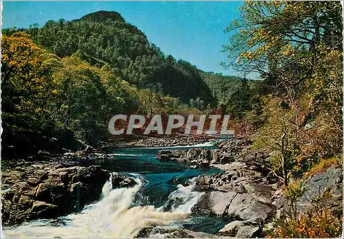 Moderne Karte Falls of tummel pitlochry