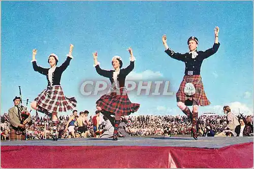 Moderne Karte Highland dancing