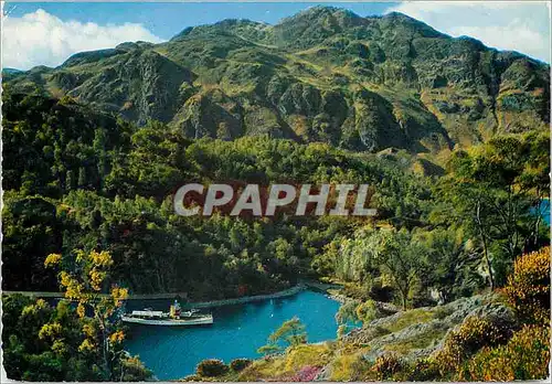 Moderne Karte Ben venue loch katrine trossachs perthshire