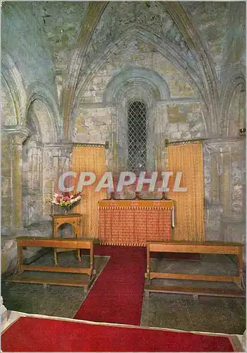 Moderne Karte Dover castle kent upper chapel in keep