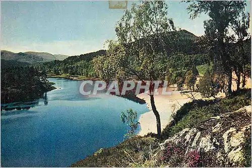 Cartes postales moderne Loch benevian glen affric scotland on of the hydro electic dams in the affric power scheme