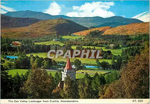 Cartes postales moderne The dee valley lochnagar from crathie aberdeenshire