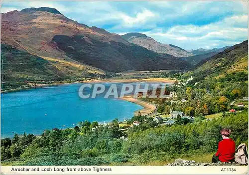 Cartes postales moderne Arrochar and loch long from above tighness