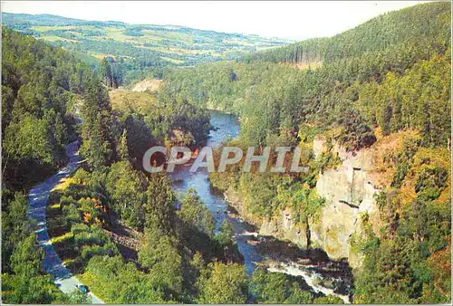 Cartes postales moderne The river at the grand defile of the druim pass