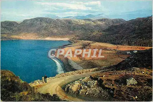 Moderne Karte Gruinard bay looking to an teallach 3474 feet from the top of gruinard hill wester ross scotland