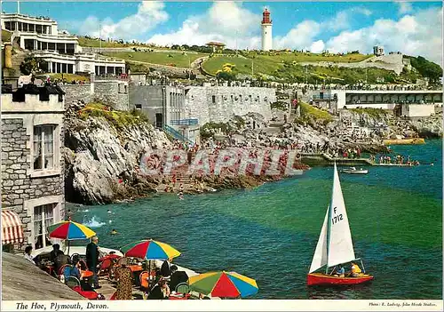 Moderne Karte The hoe plymouth devon