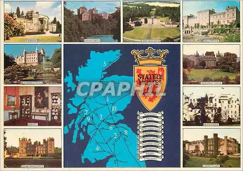 Cartes postales moderne The Stately Homes of Scotland