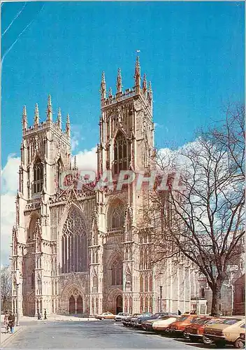 Moderne Karte The West Front York Minster