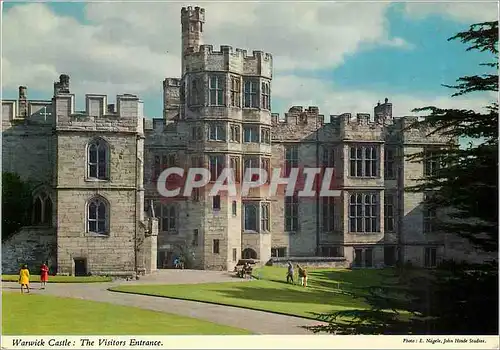 Cartes postales moderne Warwick Castle The Visitors Entrance