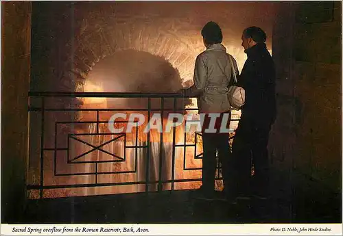 Cartes postales moderne Sacred Spring overflow from the Roman Reservoir Bath Avon