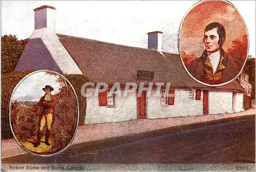 Cartes postales moderne Robert Burns and Burns Cottage