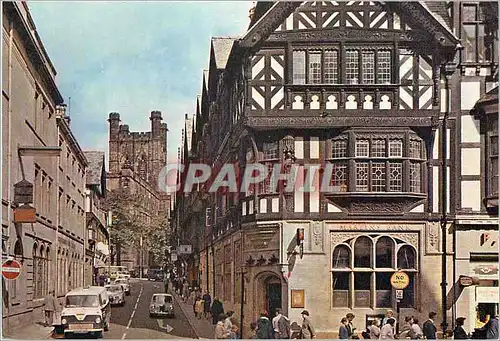 Cartes postales moderne Chester St Werburgh Street and the Cathedral
