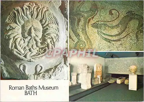 Moderne Karte Roman Baths Museum Bath