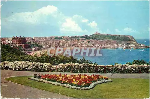 Cartes postales moderne Esplanade and Castle Hill Scarborough