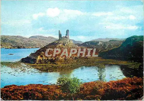 Moderne Karte Castle Mail Kyleankin Isle of Skye