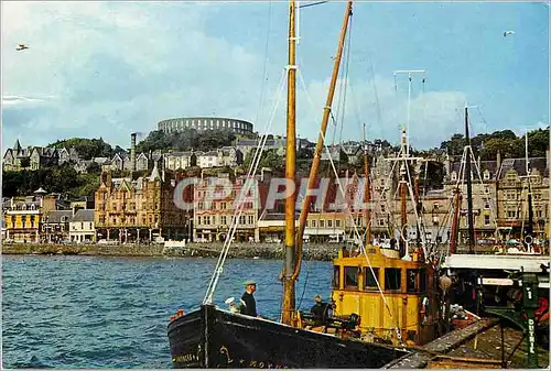 Moderne Karte Oban from Station Pier Argy II Bateaux