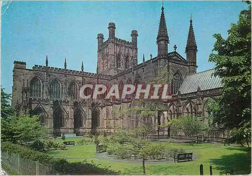 Moderne Karte  Chester cathedral