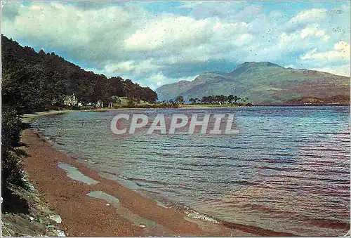 Cartes postales moderne Loch Lomond at Luss Dun Barton