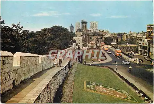 Moderne Karte The City Walls York