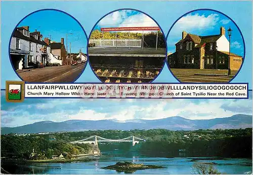 Ansichtskarte AK Llanfair Isle of Anglesey North Wales