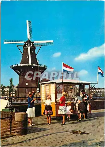 Cartes postales Amsterdam Moulin d'Amsterdam