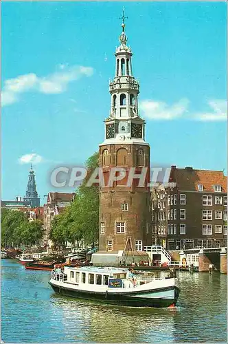 Cartes postales Amsterdam Holland La Tour Montelbaan