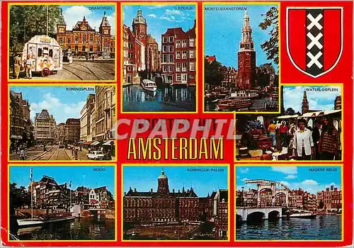 Moderne Karte Amsterdam