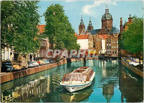 Cartes postales moderne Amsterdam OZ Voorburgwal