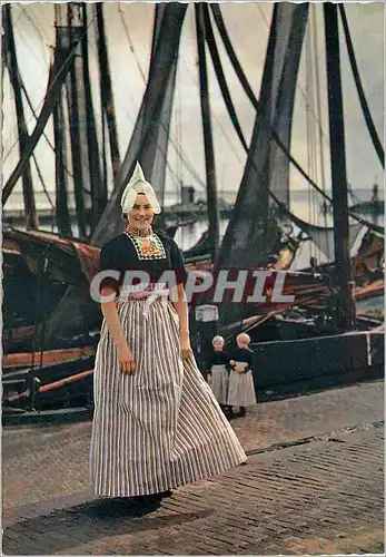Cartes postales moderne Aaltje van Volendam Folklore