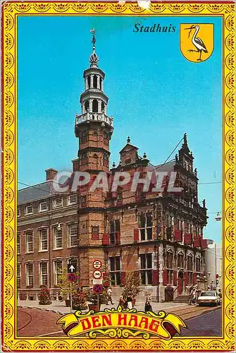 Cartes postales moderne Holland Town hall Den Haag Cigogne