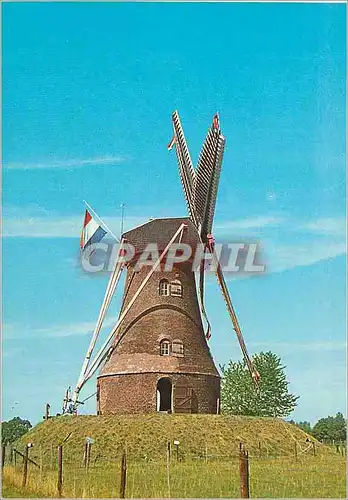 Cartes postales moderne Rekken gemeente Eibergen De Piepermolen Funtion Corn mill Type Mill in a mound Moulin a vent