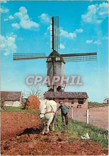 Moderne Karte Holland Land of Wind mille Moulin a vent