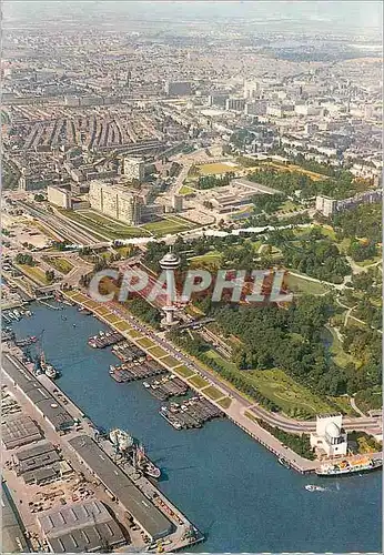Cartes postales moderne Luchtopname Rotterdam