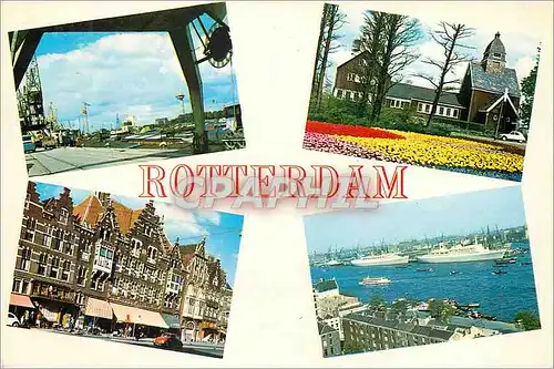 Moderne Karte Rotterdam Holland