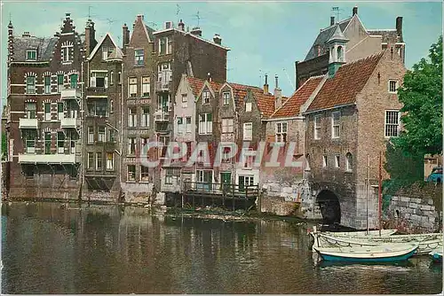 Cartes postales moderne Rotterdam Holland Delfshaven from where the pilgrimfathers sailed to the New World