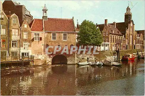 Cartes postales moderne Rotterdam Holland Delfshaven from where the pilgrimfathers sailed to the New World