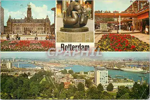 Moderne Karte Rotterdam Holland