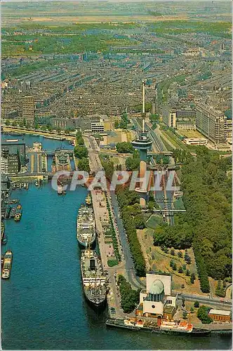 Cartes postales moderne Rotterdam Holland Euromast Space Tower