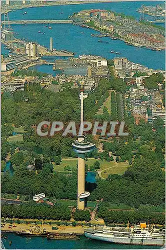 Cartes postales moderne Rotterdam Holland Platforms Space Tower Wheelhouse